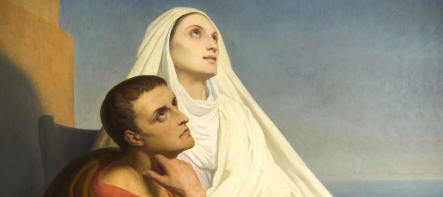 SANTA MONICA E SANT'AGOSTINO